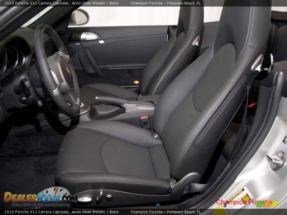 2010 Porsche 911 Carrera Cabriolet Arctic Silver Metallic / Black Photo #14