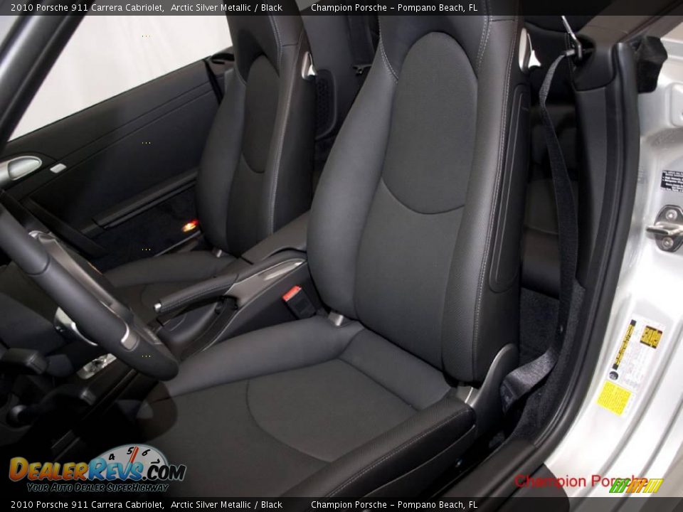 2010 Porsche 911 Carrera Cabriolet Arctic Silver Metallic / Black Photo #15