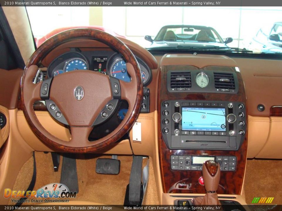 2010 Maserati Quattroporte S Bianco Eldorado (White) / Beige Photo #20