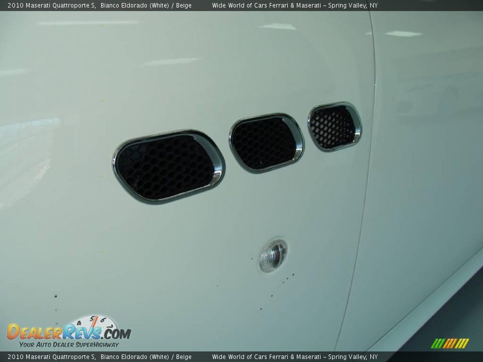 2010 Maserati Quattroporte S Bianco Eldorado (White) / Beige Photo #27