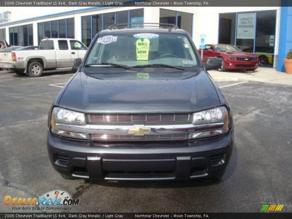2006 Chevrolet TrailBlazer LS 4x4 Dark Gray Metallic / Light Gray Photo #8