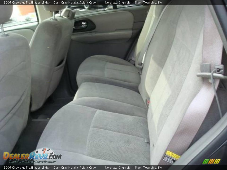 2006 Chevrolet TrailBlazer LS 4x4 Dark Gray Metallic / Light Gray Photo #11