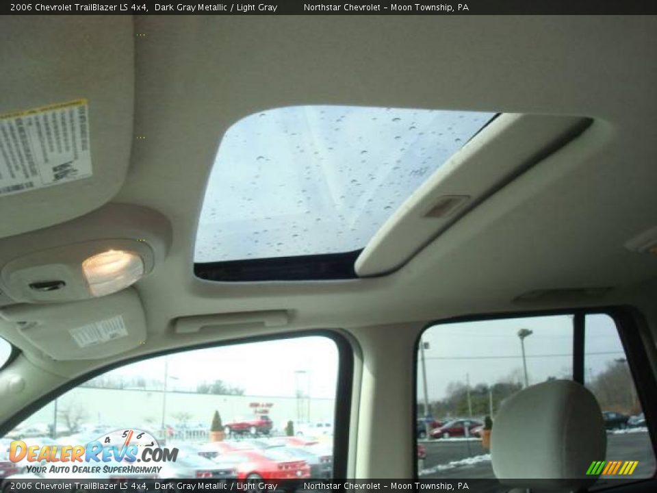 2006 Chevrolet TrailBlazer LS 4x4 Dark Gray Metallic / Light Gray Photo #16