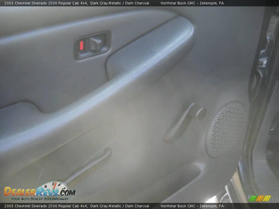 2003 Chevrolet Silverado 1500 Regular Cab 4x4 Dark Gray Metallic / Dark Charcoal Photo #15