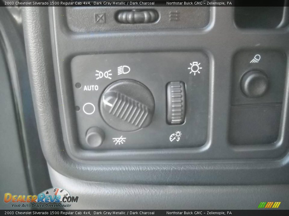 2003 Chevrolet Silverado 1500 Regular Cab 4x4 Dark Gray Metallic / Dark Charcoal Photo #18