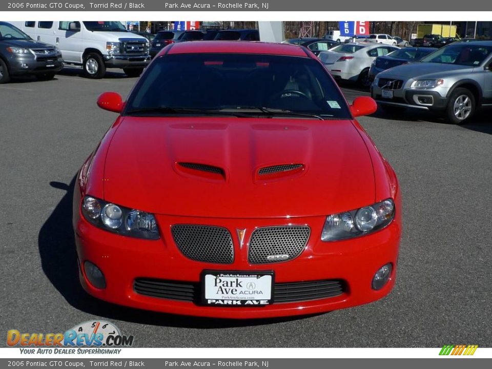 2006 Pontiac GTO Coupe Torrid Red / Black Photo #2