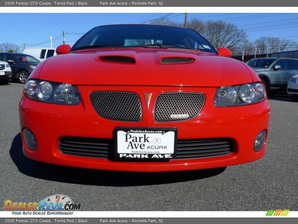 2006 Pontiac GTO Coupe Torrid Red / Black Photo #3