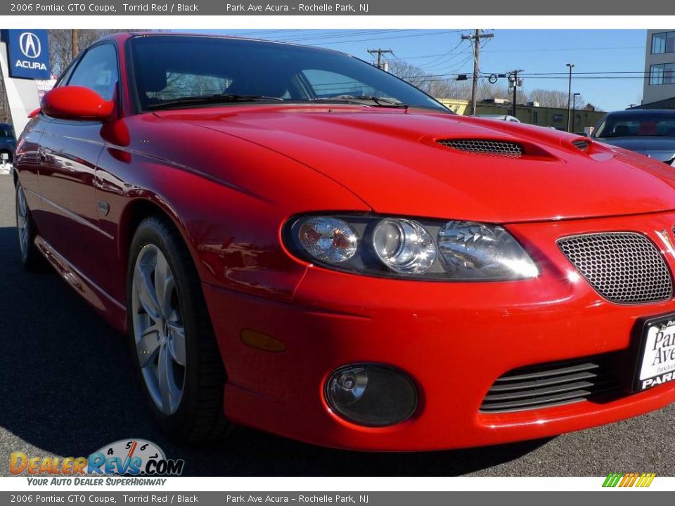 2006 Pontiac GTO Coupe Torrid Red / Black Photo #4