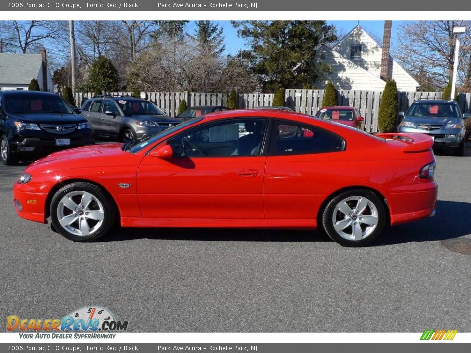2006 Pontiac GTO Coupe Torrid Red / Black Photo #7