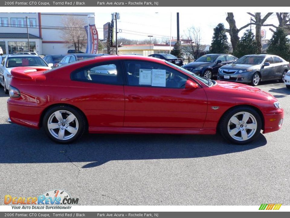 2006 Pontiac GTO Coupe Torrid Red / Black Photo #14