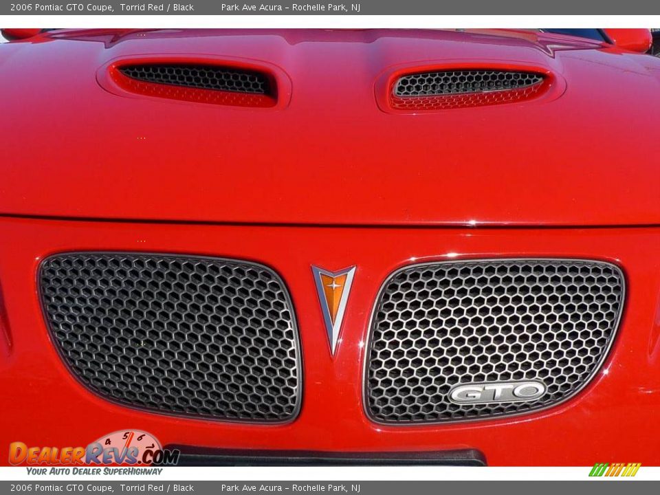 2006 Pontiac GTO Coupe Torrid Red / Black Photo #16