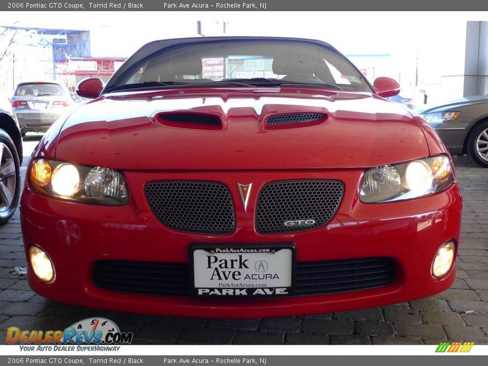 2006 Pontiac GTO Coupe Torrid Red / Black Photo #17