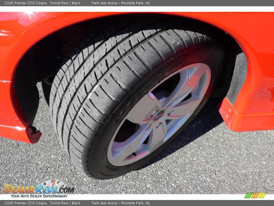 2006 Pontiac GTO Coupe Torrid Red / Black Photo #19