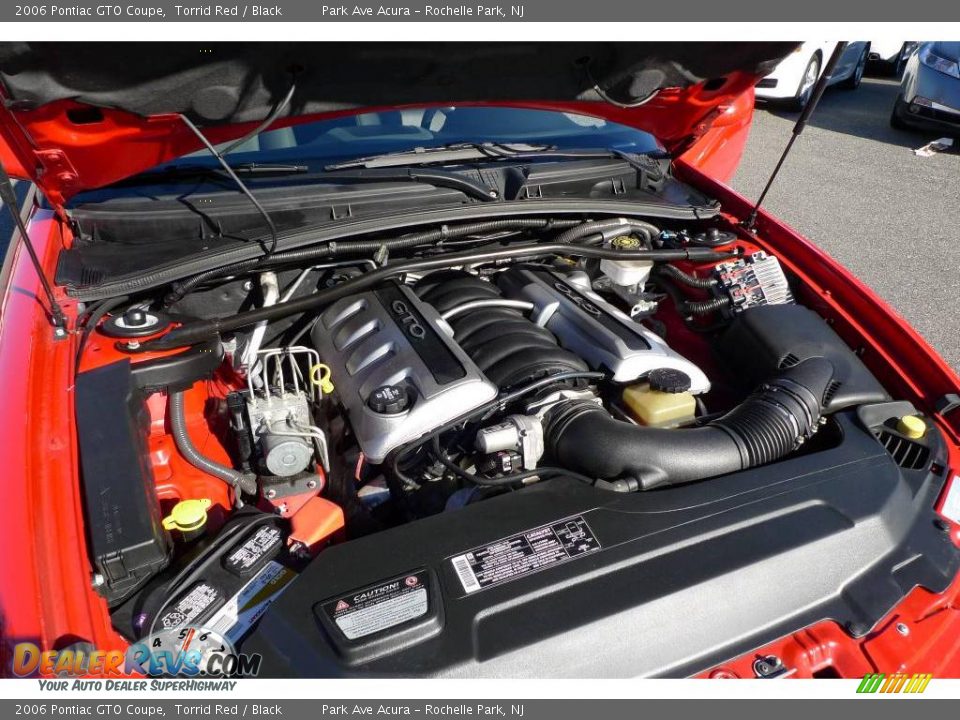 2006 Pontiac GTO Coupe Torrid Red / Black Photo #20