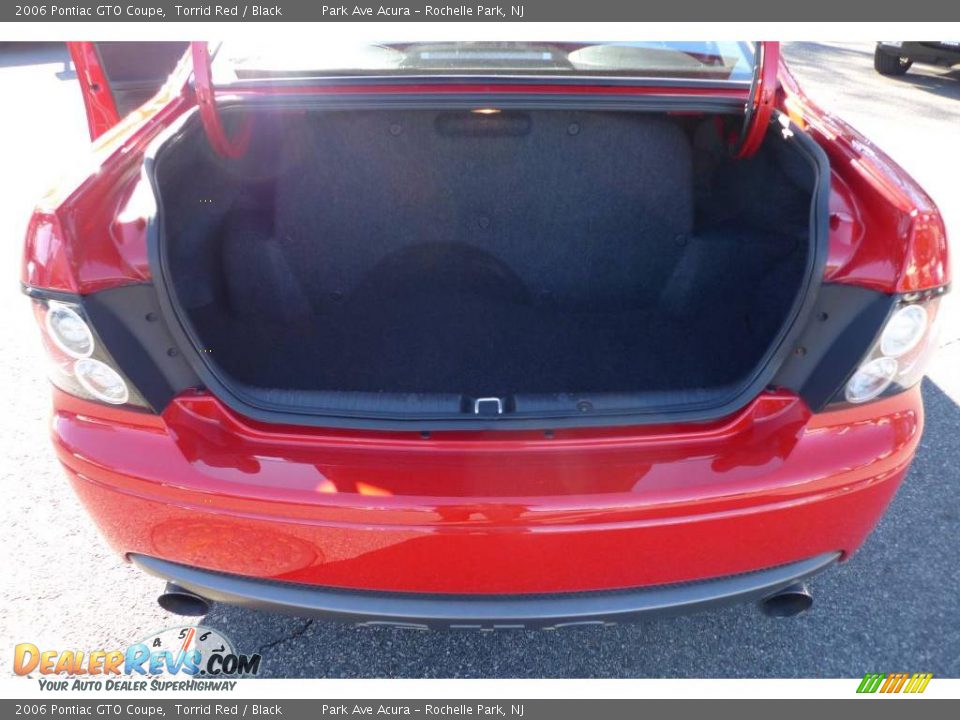 2006 Pontiac GTO Coupe Torrid Red / Black Photo #21