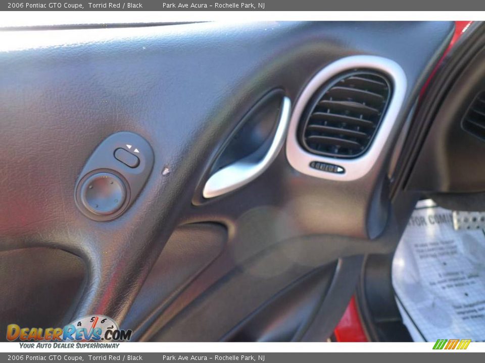 2006 Pontiac GTO Coupe Torrid Red / Black Photo #22