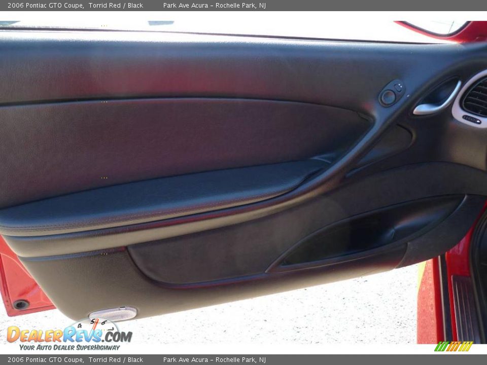 2006 Pontiac GTO Coupe Torrid Red / Black Photo #23