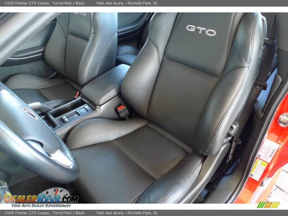 2006 Pontiac GTO Coupe Torrid Red / Black Photo #25