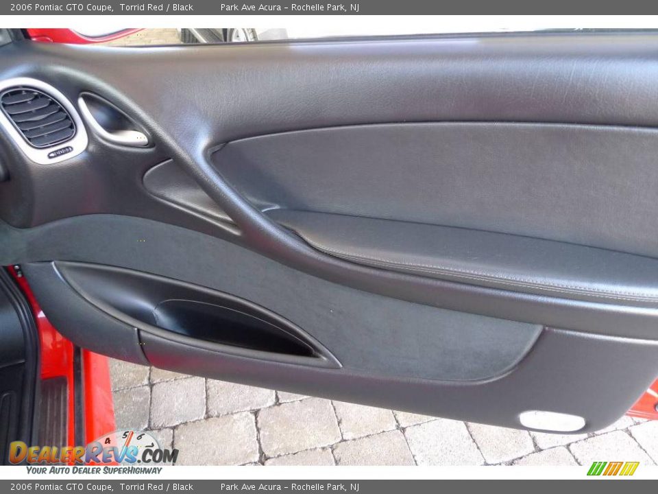 2006 Pontiac GTO Coupe Torrid Red / Black Photo #30