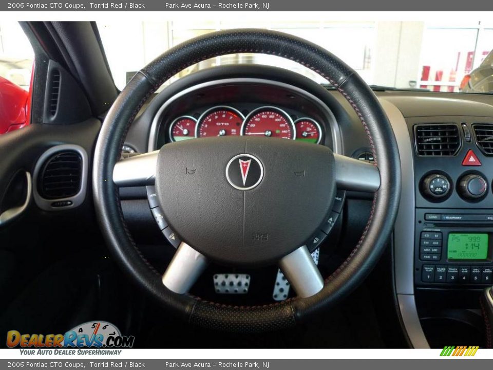 2006 Pontiac GTO Coupe Torrid Red / Black Photo #34