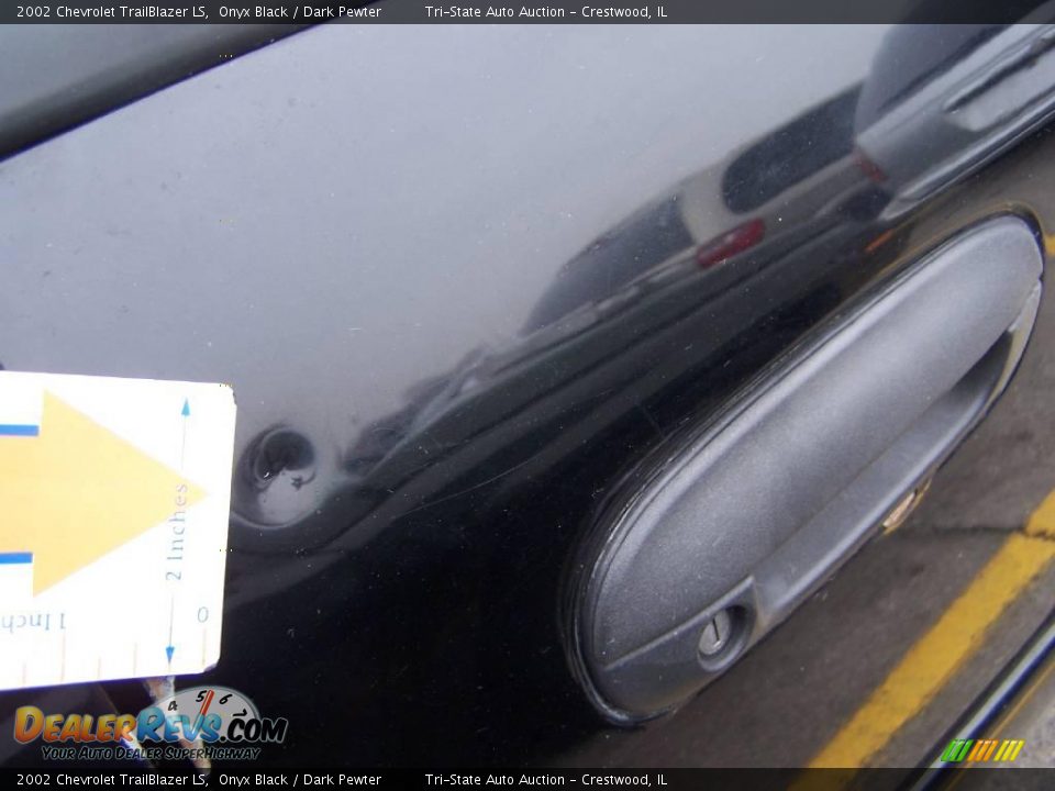 2002 Chevrolet TrailBlazer LS Onyx Black / Dark Pewter Photo #9