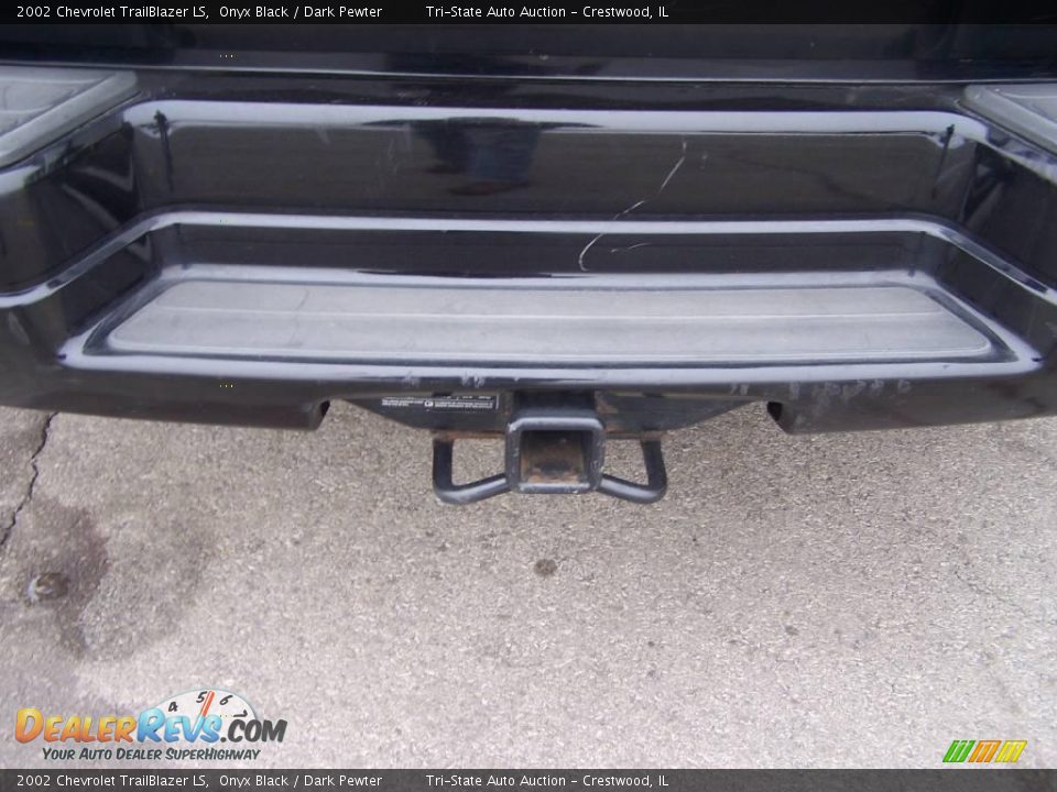 2002 Chevrolet TrailBlazer LS Onyx Black / Dark Pewter Photo #18