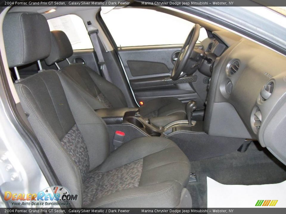 2004 Pontiac Grand Prix GT Sedan Galaxy Silver Metallic / Dark Pewter Photo #17