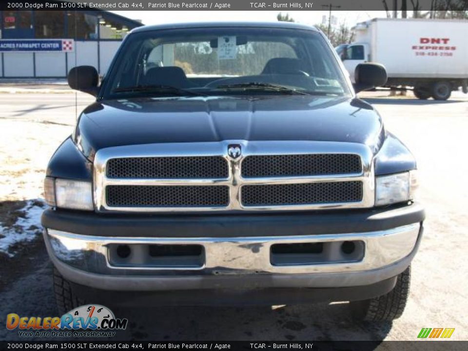 2000 Dodge Ram 1500 SLT Extended Cab 4x4 Patriot Blue Pearlcoat / Agate Photo #3