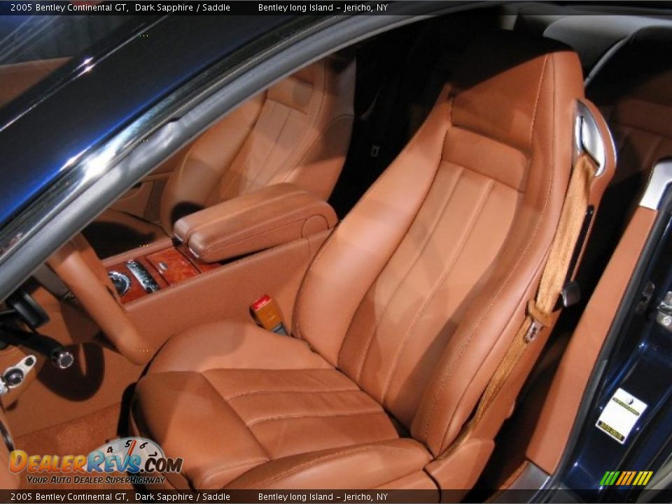 2005 Bentley Continental GT Dark Sapphire / Saddle Photo #5