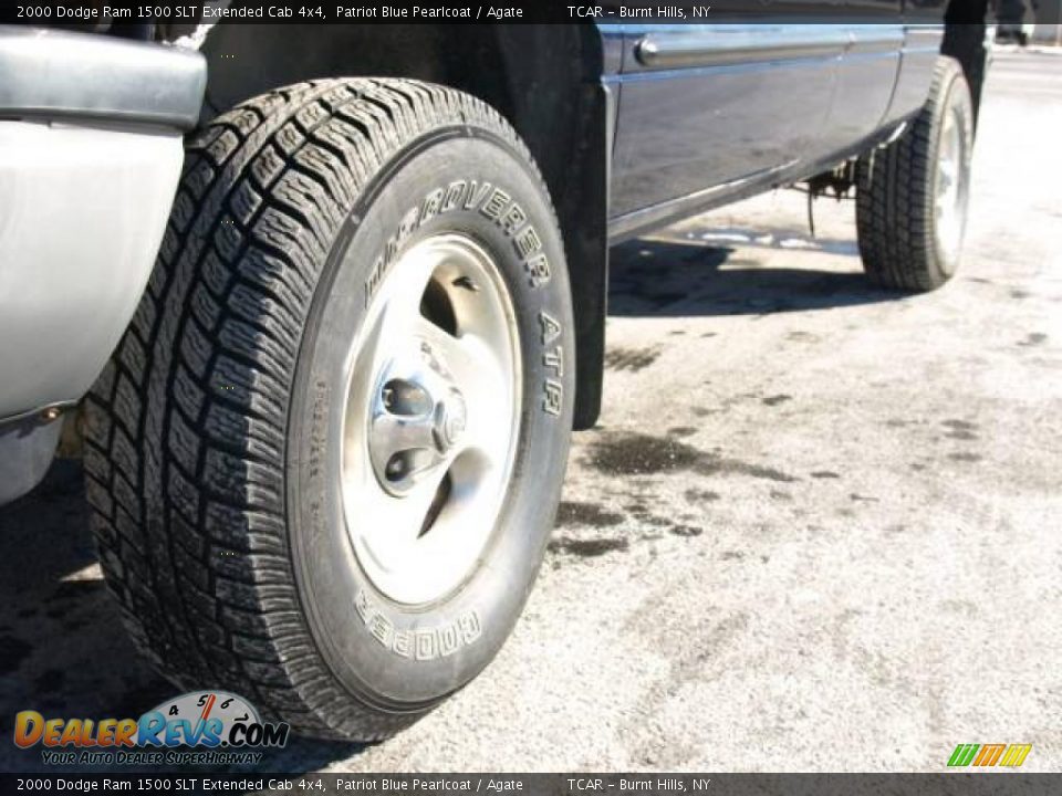 2000 Dodge Ram 1500 SLT Extended Cab 4x4 Patriot Blue Pearlcoat / Agate Photo #6
