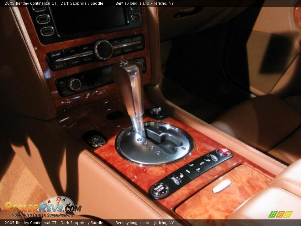 2005 Bentley Continental GT Dark Sapphire / Saddle Photo #10