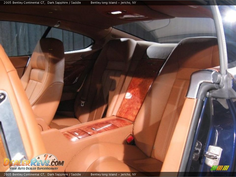 2005 Bentley Continental GT Dark Sapphire / Saddle Photo #13