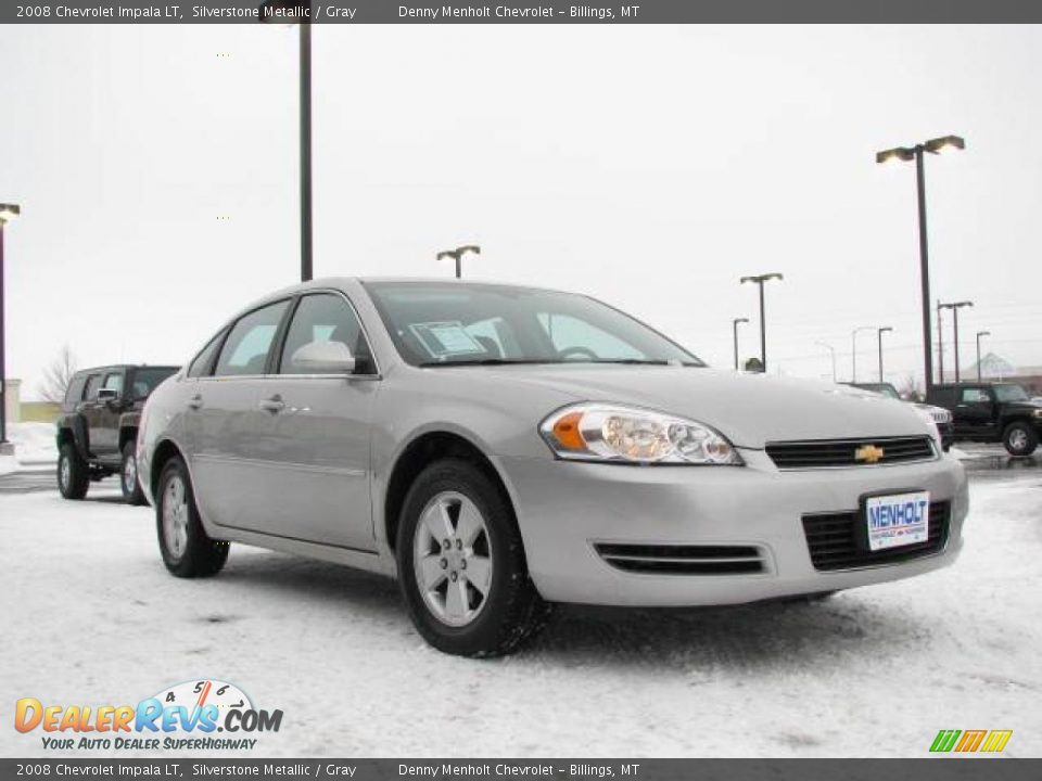 2008 Chevrolet Impala LT Silverstone Metallic / Gray Photo #3