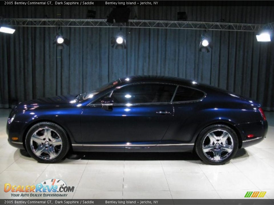 2005 Bentley Continental GT Dark Sapphire / Saddle Photo #17