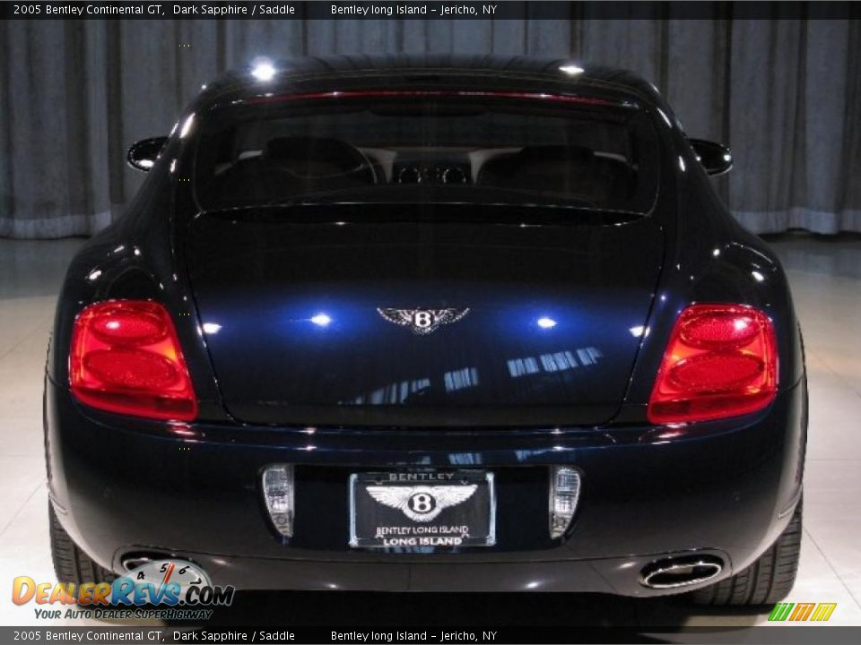 2005 Bentley Continental GT Dark Sapphire / Saddle Photo #18