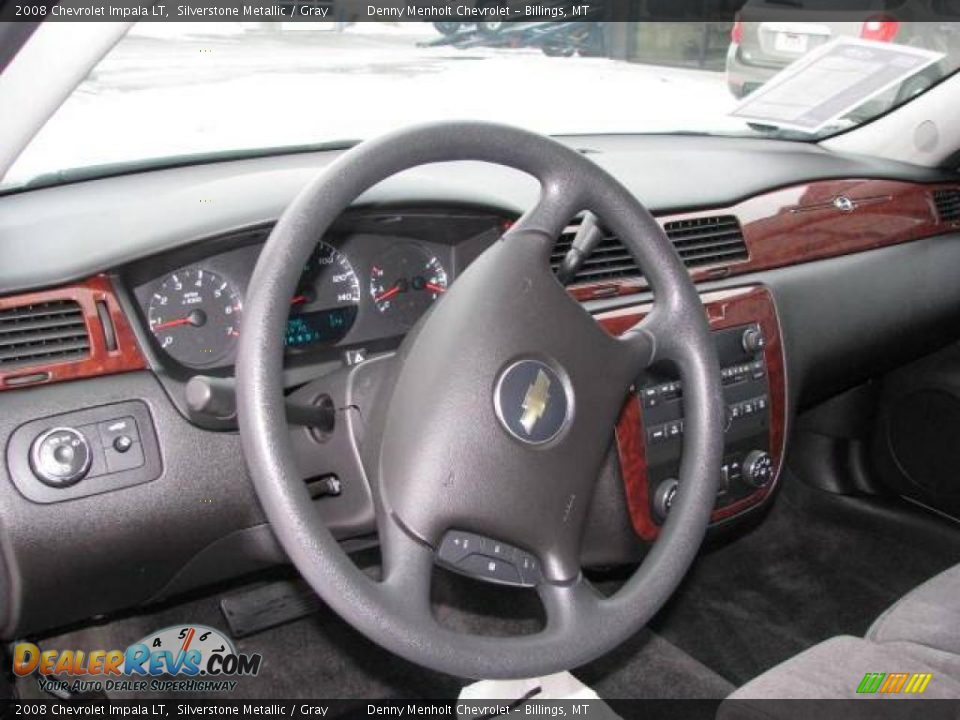 2008 Chevrolet Impala LT Silverstone Metallic / Gray Photo #9