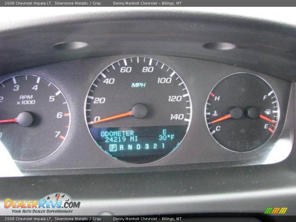 2008 Chevrolet Impala LT Silverstone Metallic / Gray Photo #11