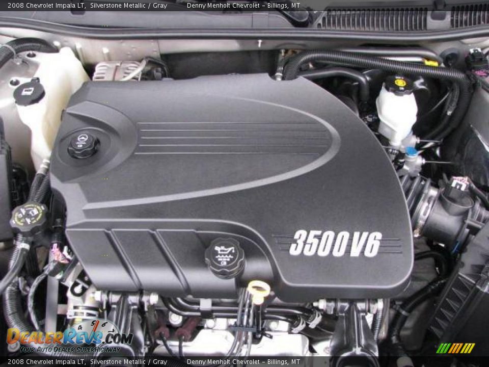 2008 Chevrolet Impala LT Silverstone Metallic / Gray Photo #12