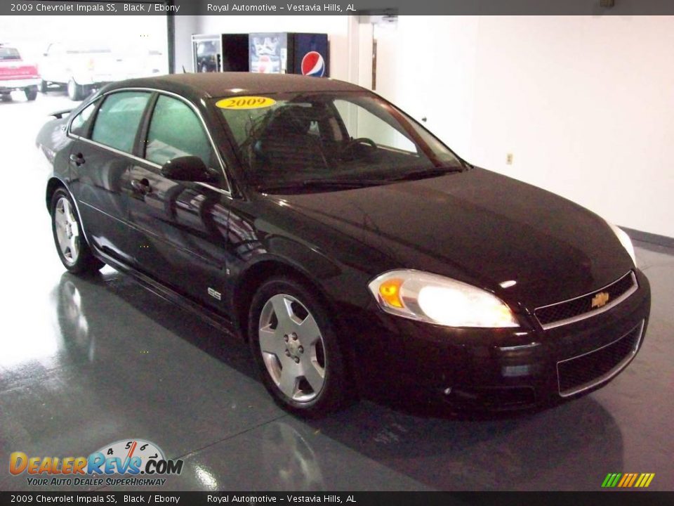 2009 Chevrolet Impala SS Black / Ebony Photo #1