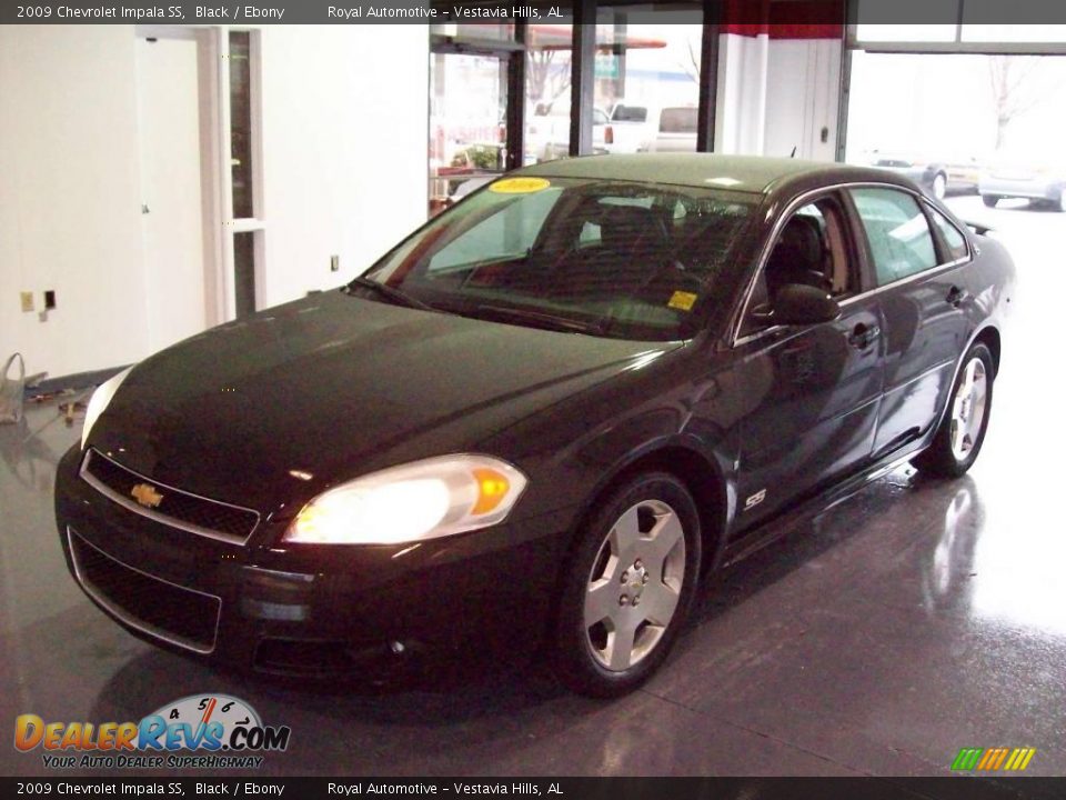 2009 Chevrolet Impala SS Black / Ebony Photo #3
