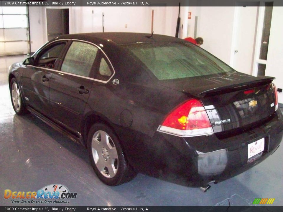 2009 Chevrolet Impala SS Black / Ebony Photo #4