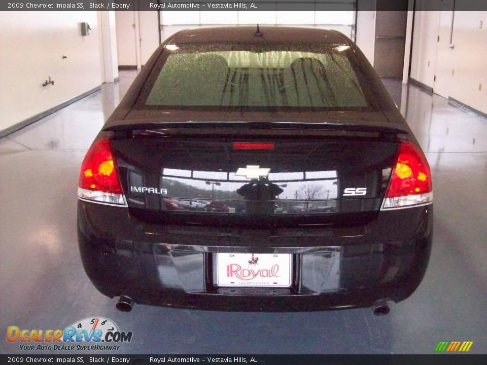 2009 Chevrolet Impala SS Black / Ebony Photo #5