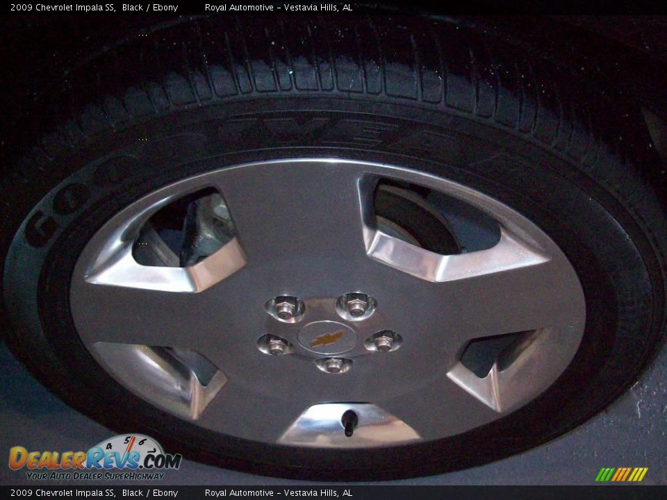 2009 Chevrolet Impala SS Black / Ebony Photo #10