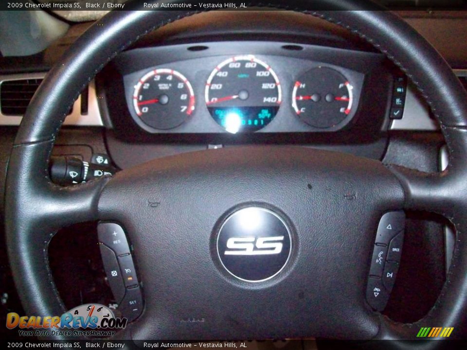2009 Chevrolet Impala SS Black / Ebony Photo #14