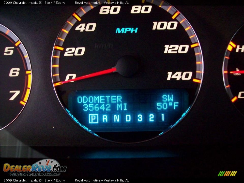 2009 Chevrolet Impala SS Black / Ebony Photo #15