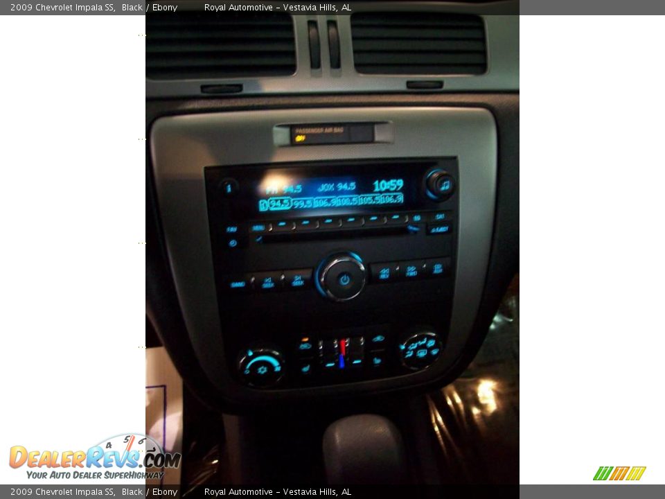 2009 Chevrolet Impala SS Black / Ebony Photo #16