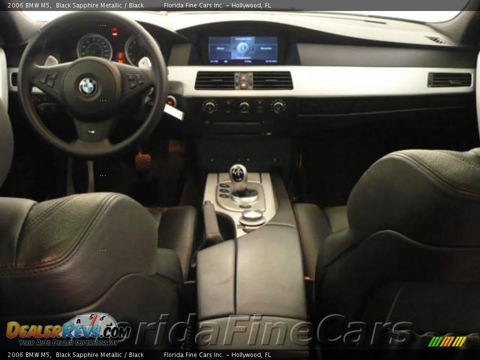2006 BMW M5 Black Sapphire Metallic / Black Photo #16