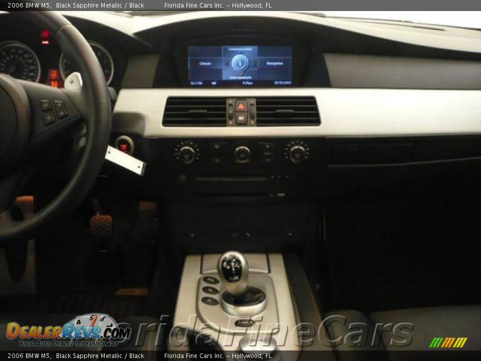 2006 BMW M5 Black Sapphire Metallic / Black Photo #17