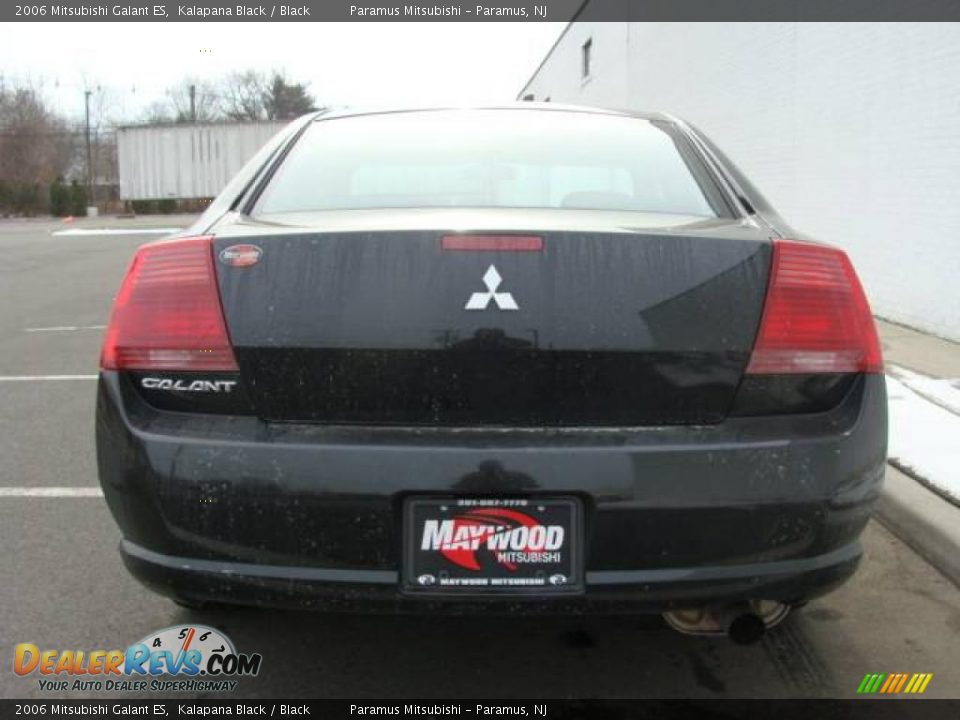 2006 Mitsubishi Galant ES Kalapana Black / Black Photo #5