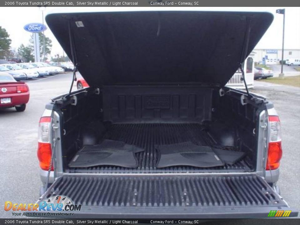 2006 Toyota Tundra SR5 Double Cab Silver Sky Metallic / Light Charcoal Photo #15